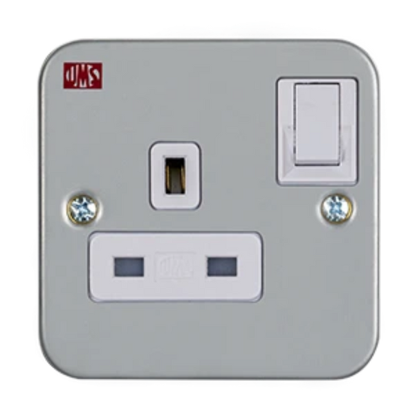 UMS 13A Metal Clad Switch Socket Outlet 1213M