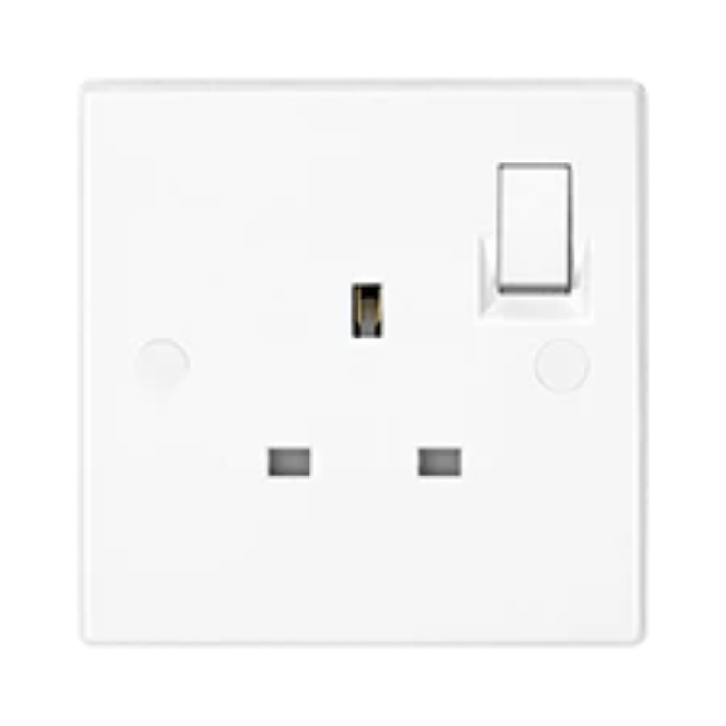 UMS 1G DP SWITCH SOCKET OUTLET WITH PROJECTED ROCKER TYPE 13A DP1313