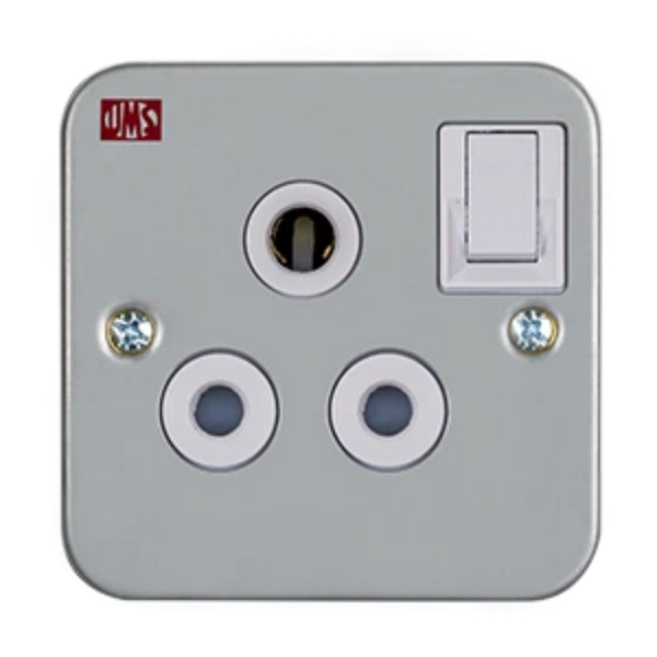 UMS 15A Metal Clad Switch Socket Outlet 1215M