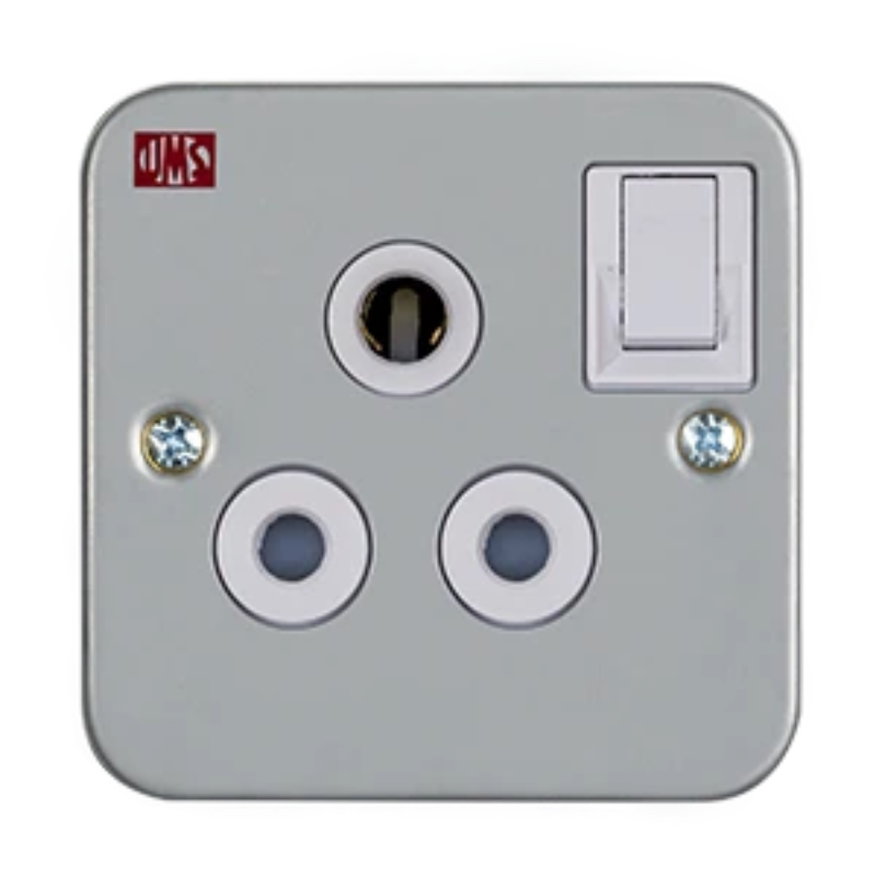 UMS 15A Metal Clad Switch Socket Outlet 1215M