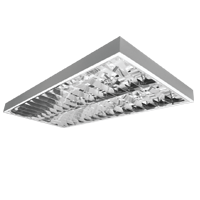 sj lite Recessed T-Bar Mounted - VDU Fitting (Imperial) - SRV 228 (T5)