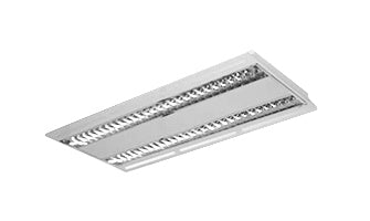 sj lite Recessed T-Bar Mounted - VDU Fitting - Air Handling (Perforated) - SAV 228 (T5)