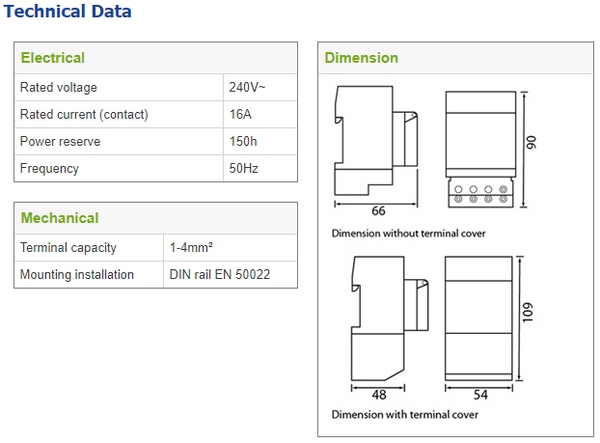 maxguard 24 Hour Time Switch (Q24TS)