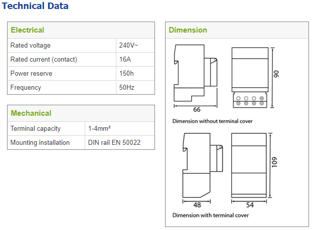 maxguard 24 Hour Time Switch (Q24TS)