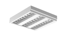 sj lite Recessed T-Bar Mounted - VDU Fitting - Perforated (Metric) - SAC 320 VDU (PF) (MM) (T8)