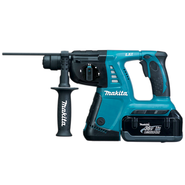 MAKITA BHR262RB3 26mm (1") 36V Cordless Combination Hammer