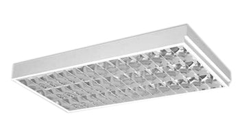 sj lite Recessed T-Bar Mounted - VDU Fitting (Imperial) - SAC 340 VDU (T8)