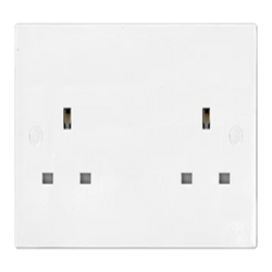 UMS 2G UNSWITCHED SOCKET OUTLET 13A 2013B