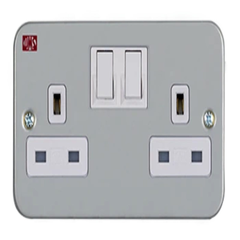 UMS Metal Clad 2G Switch Socket Outlet 2213M