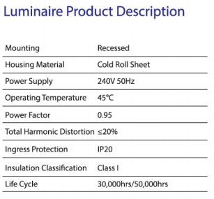 sj lite METEOR LED - SDL Linear Louvre Series