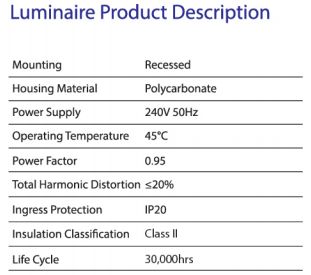 sj lite PLUTO LED - SL190 Downlight Series