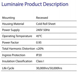 sj lite METEOR LED - SRU Linear Louvre Series