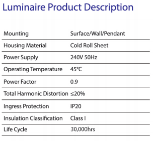 sj lite SONIC LED - SFB2 Bare Batten Series