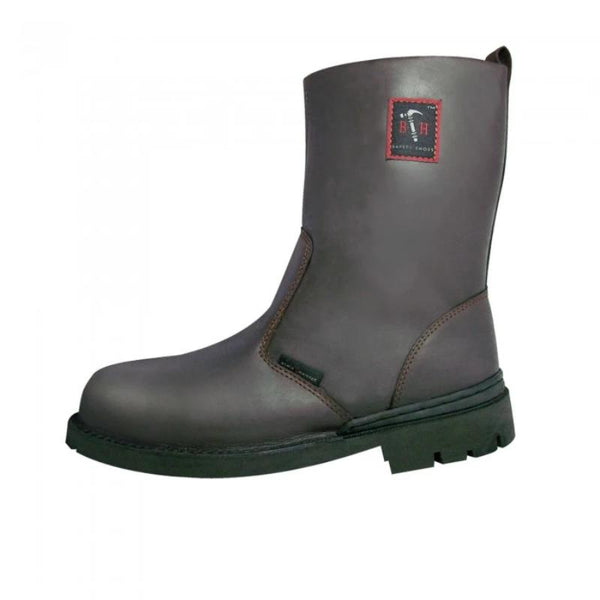 Black Hammer 4000 Series Men Safety High Cut With Zip BH4665