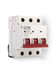 MAXGUARD ISOLATORS (MIS SERIES) 3 Pole Isolator (32-63A)