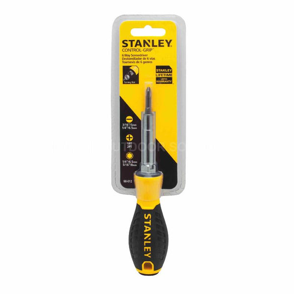 stanley 6-WAY SCREWDRIVER 68-012