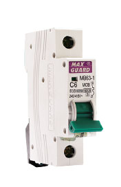 Maxguard MB63-1 Series (6kA MCB) 1 POLE