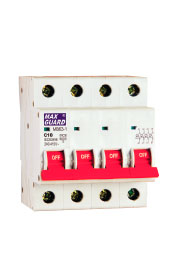 MAXGUARD MB63-1 SERIES (6KA MCB) 4 POLE