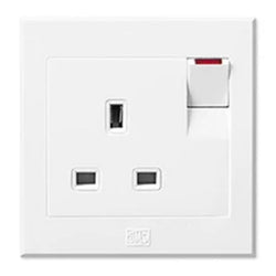 UMS 1G DP SWITCH SOCKET OUTLET NEON 13A DP9113N