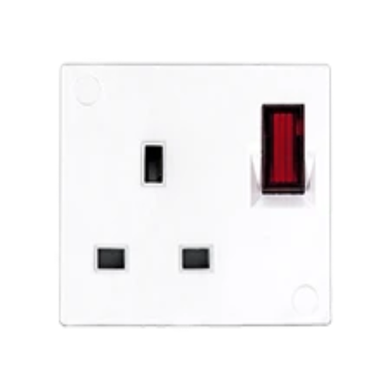 UMS 1G SP SWITCH SOCKET OUTLET NEON 13A L113N