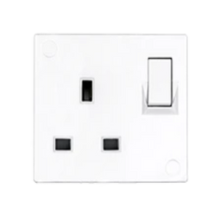 UMS 1G SP SWITCH MINI SOCKET OUTLET 13A L113