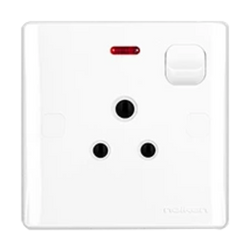 UMS 1G SP SWITCHED SOCKET OUTLET NEON 5A N51111