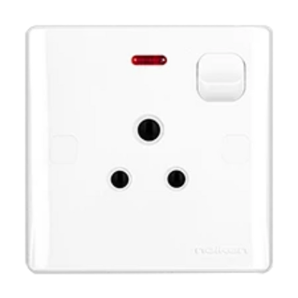 UMS 1G SP SWITCHED SOCKET OUTLET NEON 5A N51111