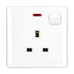 UMS 1G SP SWITCHED SOCKET OUTLET NEON 13A N52111N