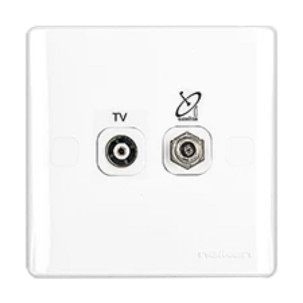 UMS 2G TV/F-TYPE SATELLITE SOCKET N57210