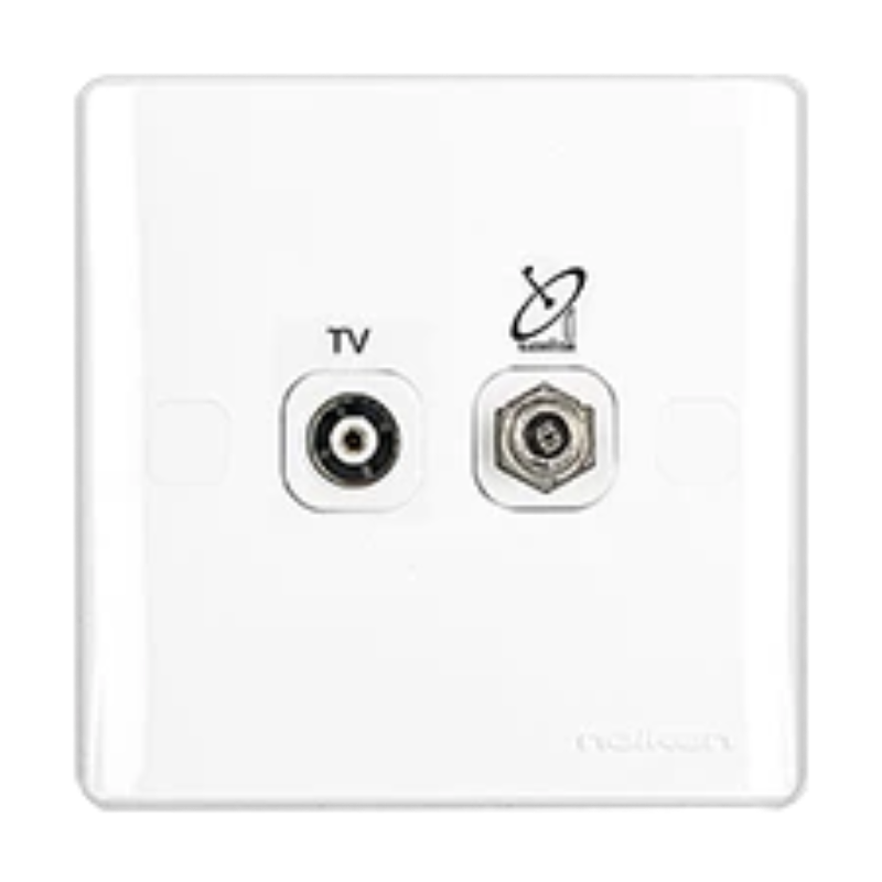 UMS 2G TV/F-TYPE SATELLITE SOCKET N57210