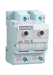 MAXGUARD SWITCHFUSE 1Pole + N (63A)