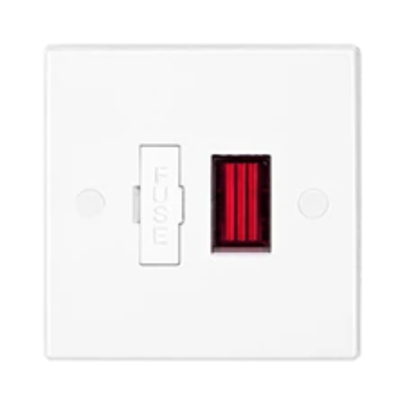 UMS 1G DP SWITCHED FUSED CONNECTION UNIT NEON 13A CU13A-N