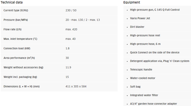 HIGH PRESSURE WASHER K 4 PREMIUM FULL CONTROL