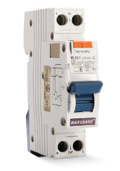 Maxguard Residual Current - Operated Circuit Breaker With Intergral Overcurrent Protection (RCBO) Type AC & A